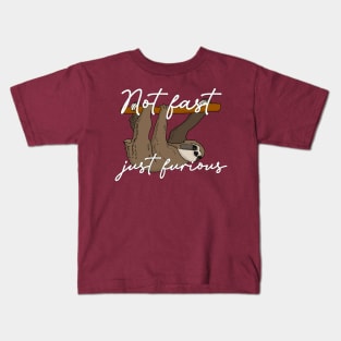 Not Fast Just Furious Kids T-Shirt